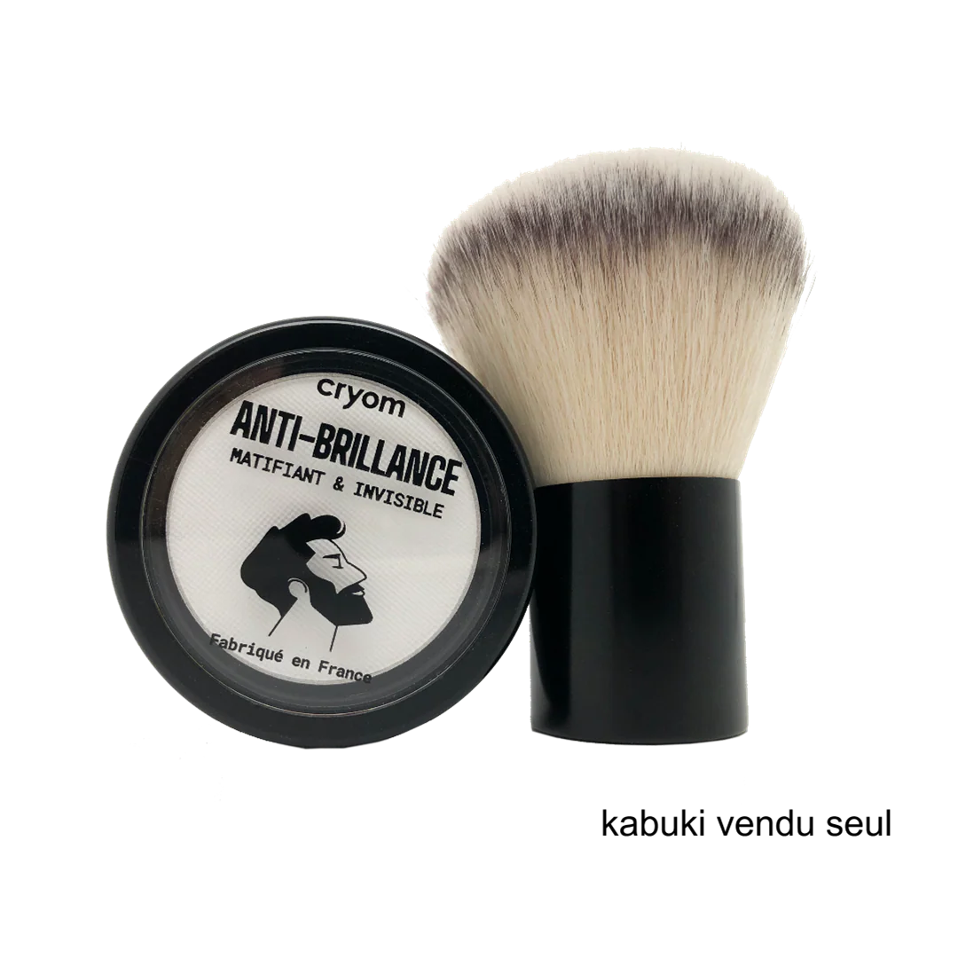 Applicateur KABUKI (blanc) pour correcteurs poudres compactes - Image 8