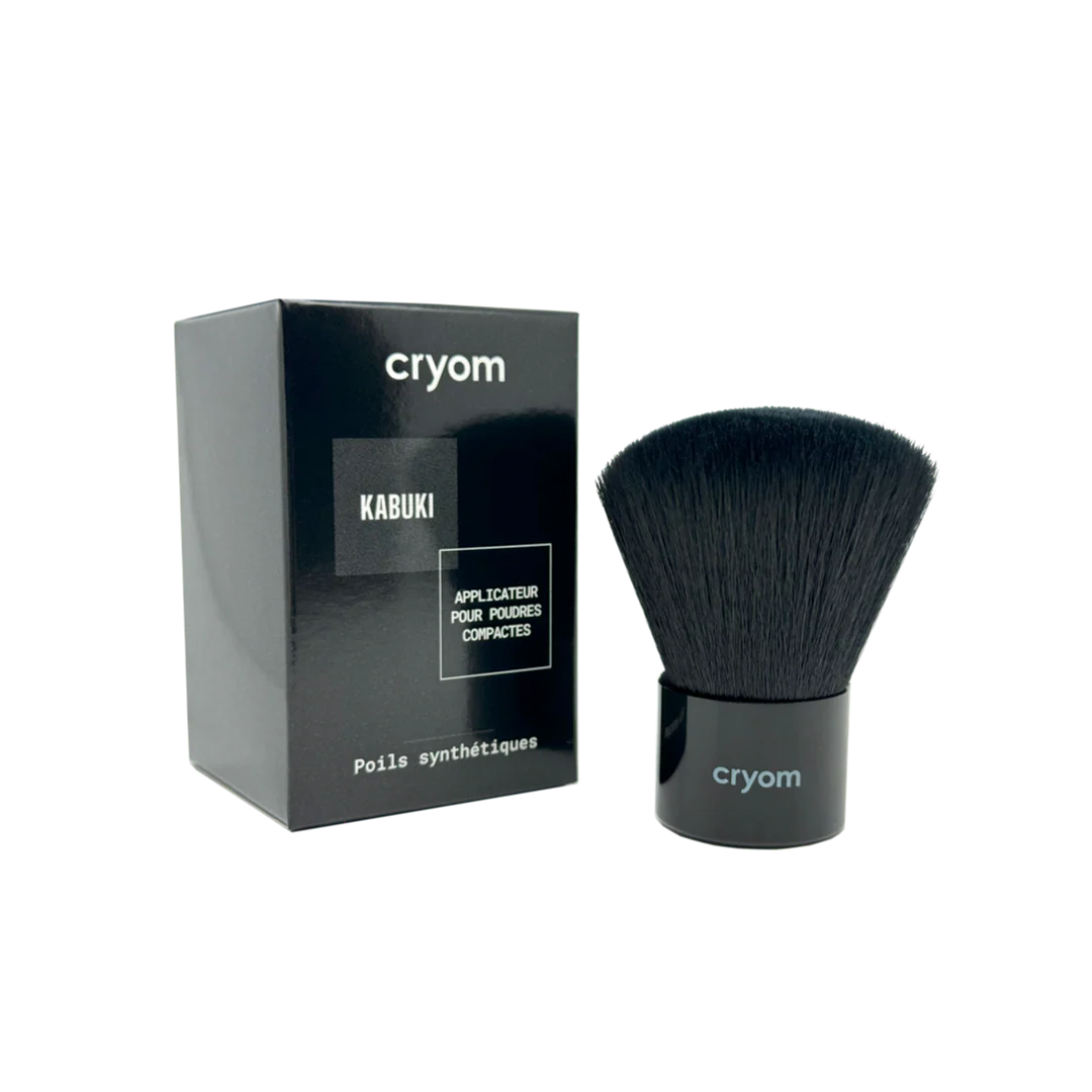 Applicateur KABUKI (noir) pour correcteurs poudres compactes - Image 3