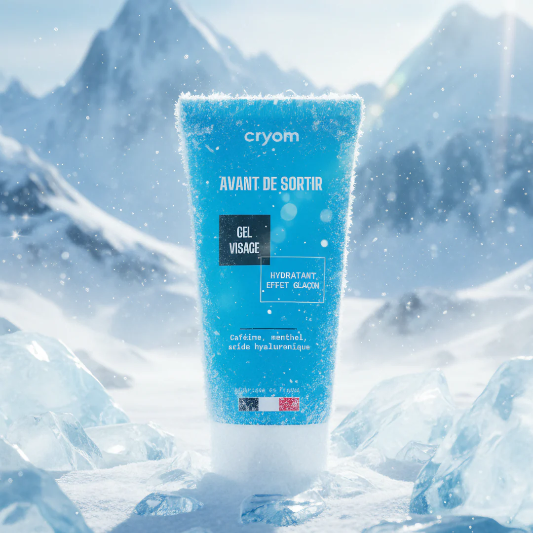Gel visage hydratant cryo-actif AVANT DE SORTIR - Image 3