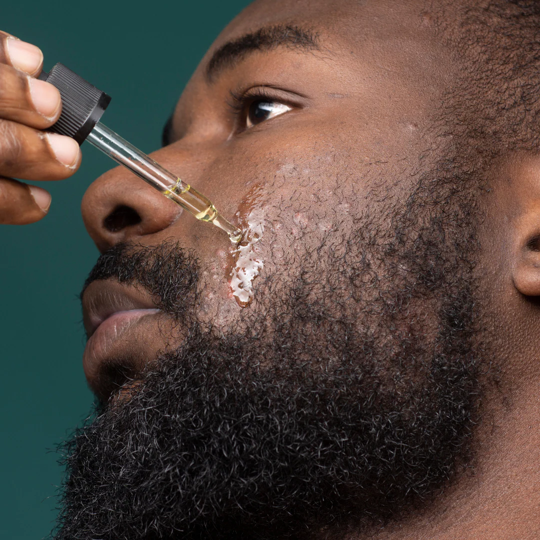 Huile à barbe (Soin aux 4 huiles) - Image 4