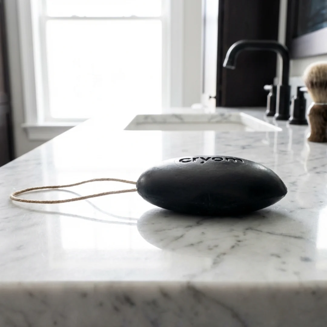 Savon galet au charbon végétal - Image 3