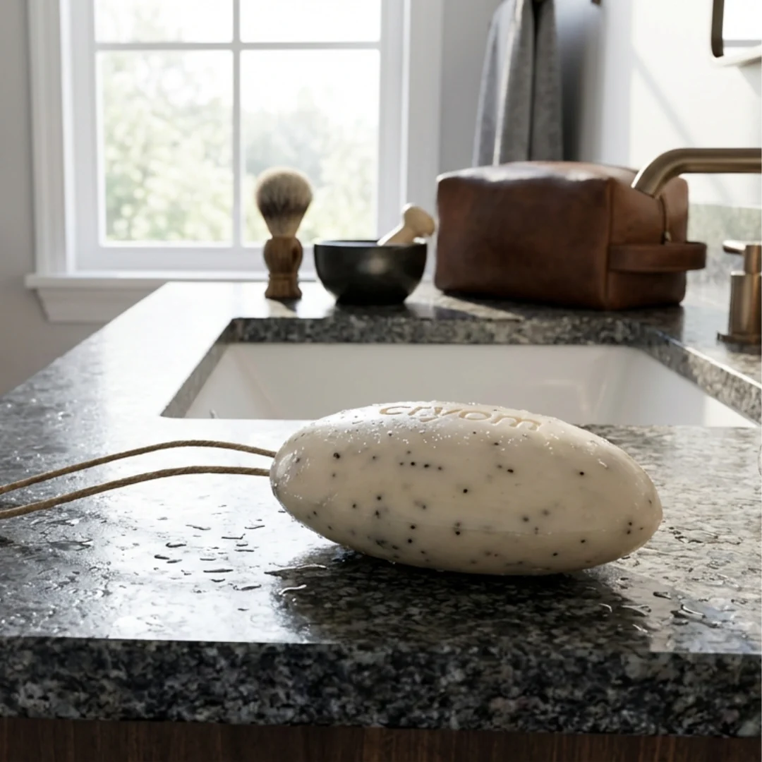 Savon galet exfoliant fève tonka - Image 3