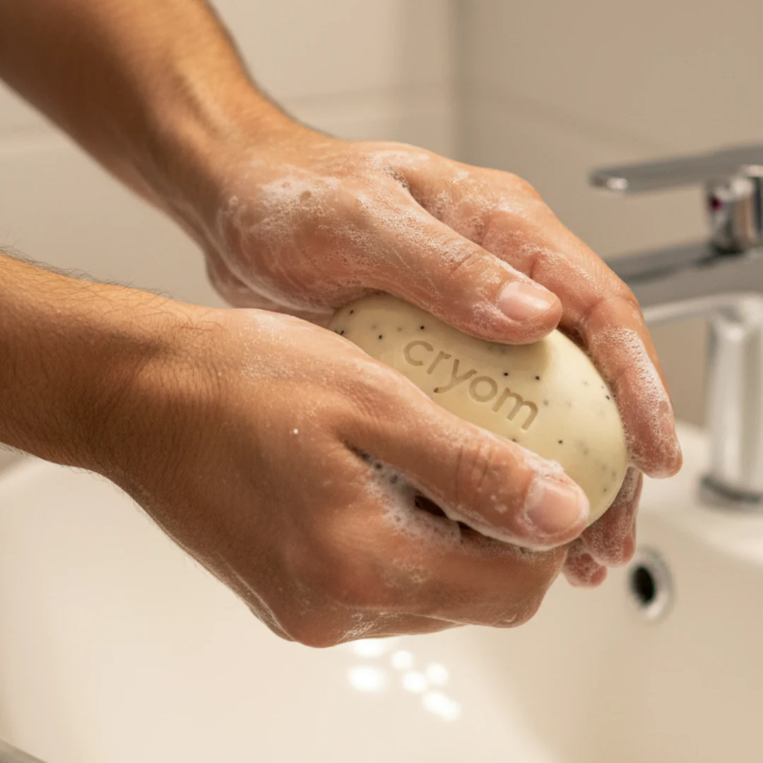 Savon galet exfoliant fève tonka - Image 5